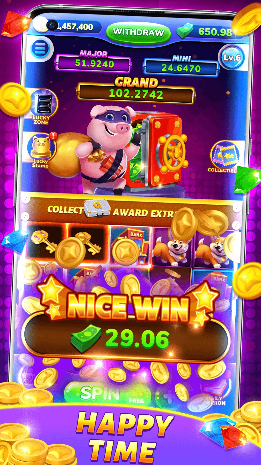 Lucky Roller: Treasure Day screenshot